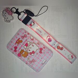 Hello Kitty Lanyard Wristlet NWT